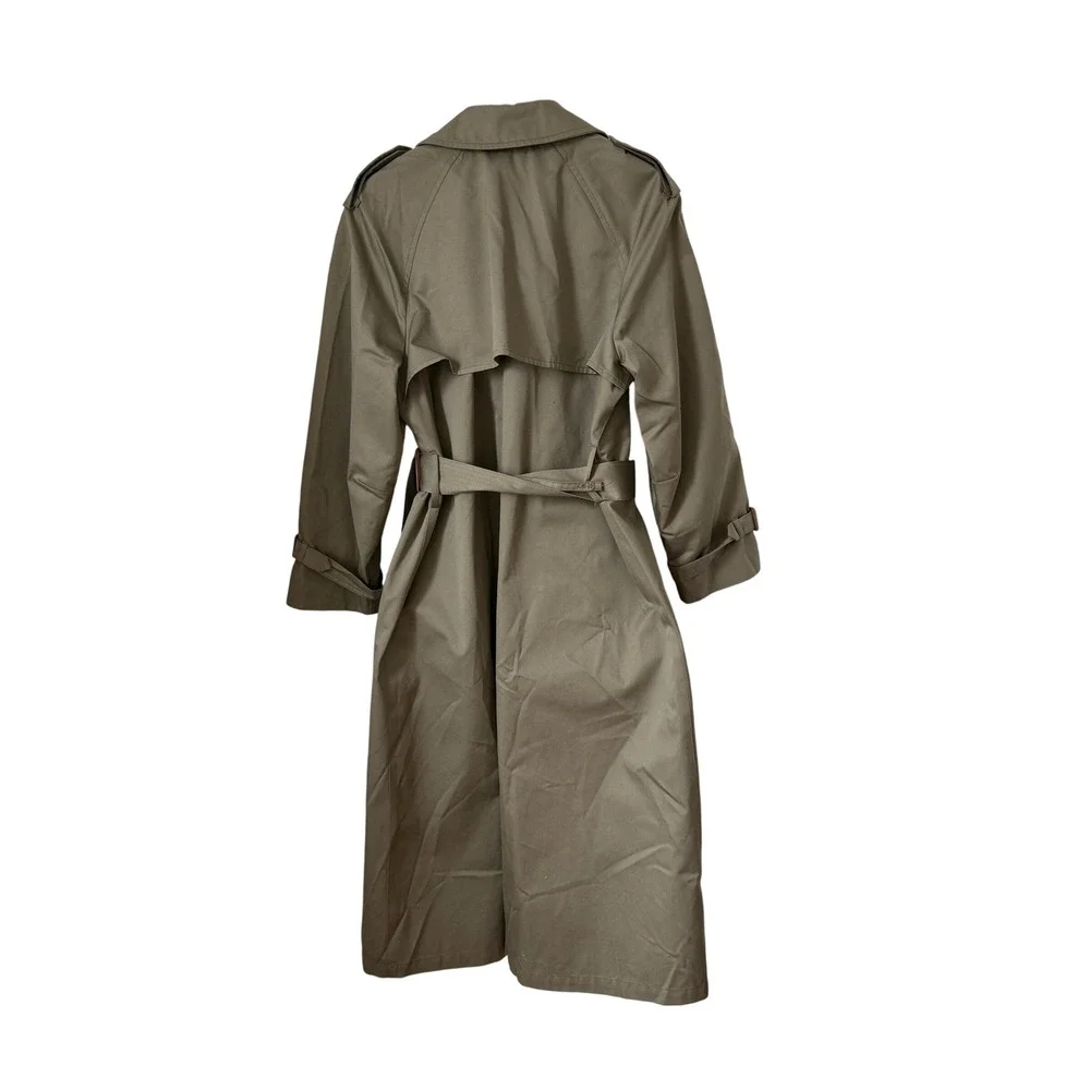 Vintage‎ London Fog green trenchcoat